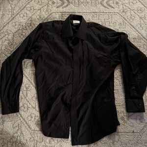 Black dress shirt